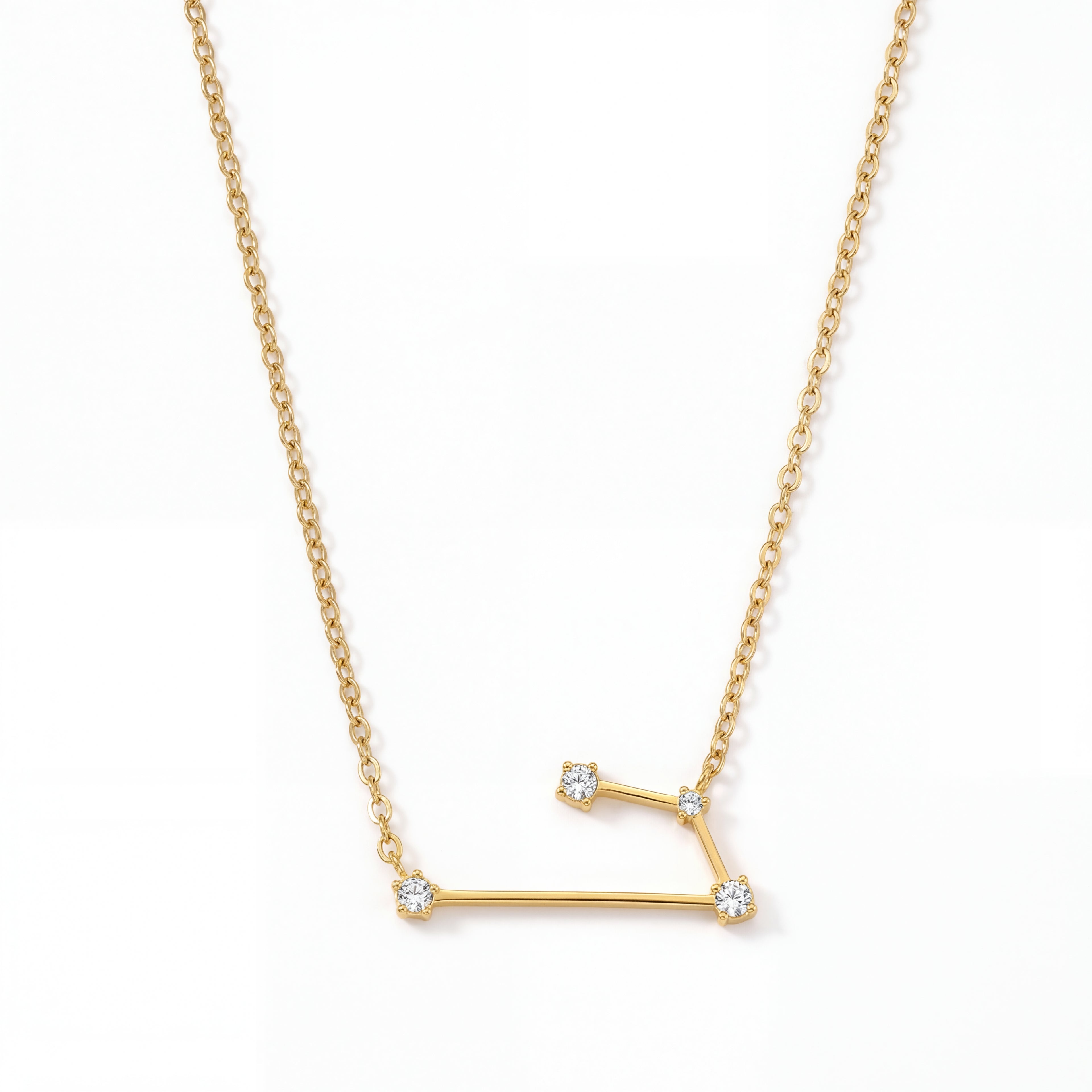 Celestine Halo Necklace