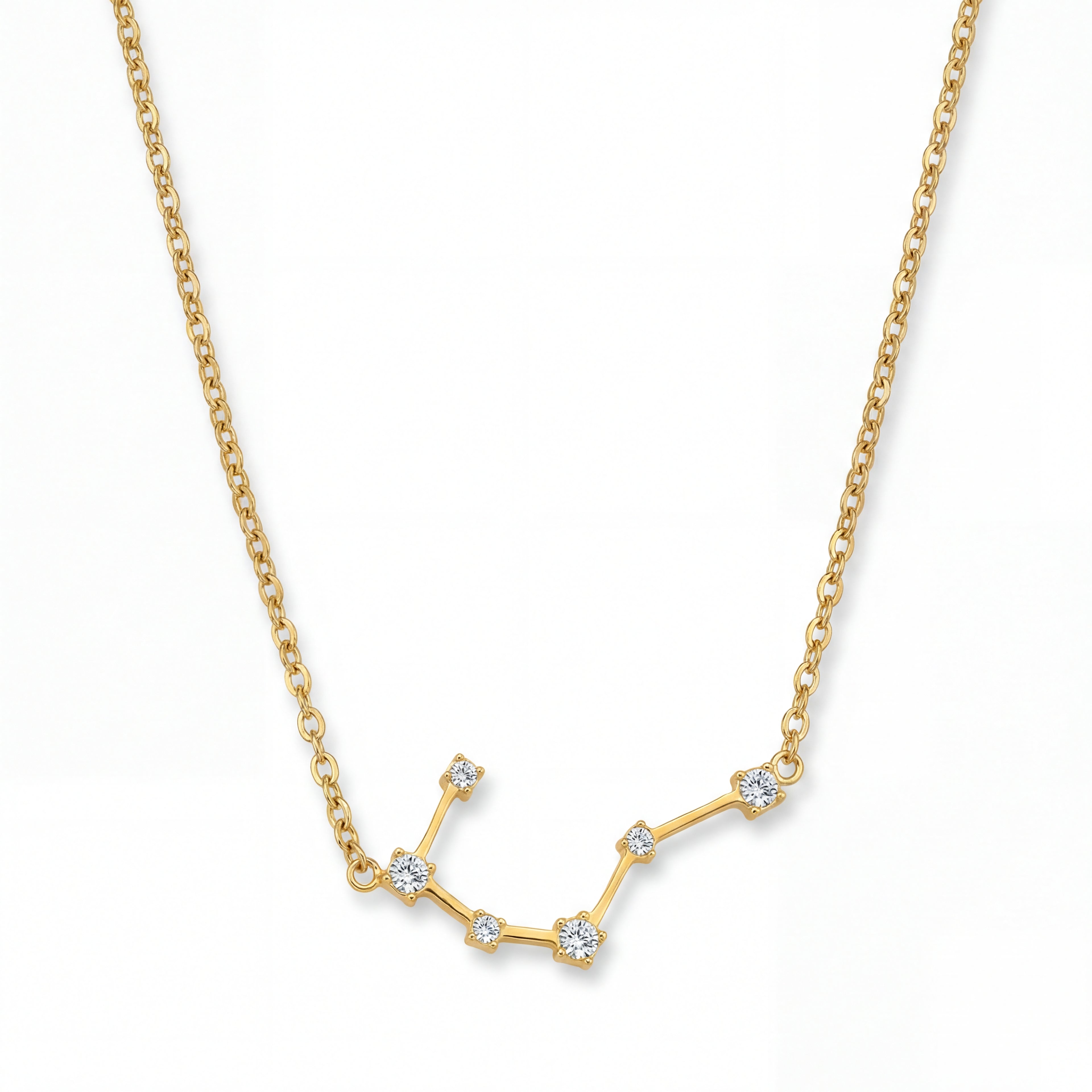 Celestine Halo Necklace