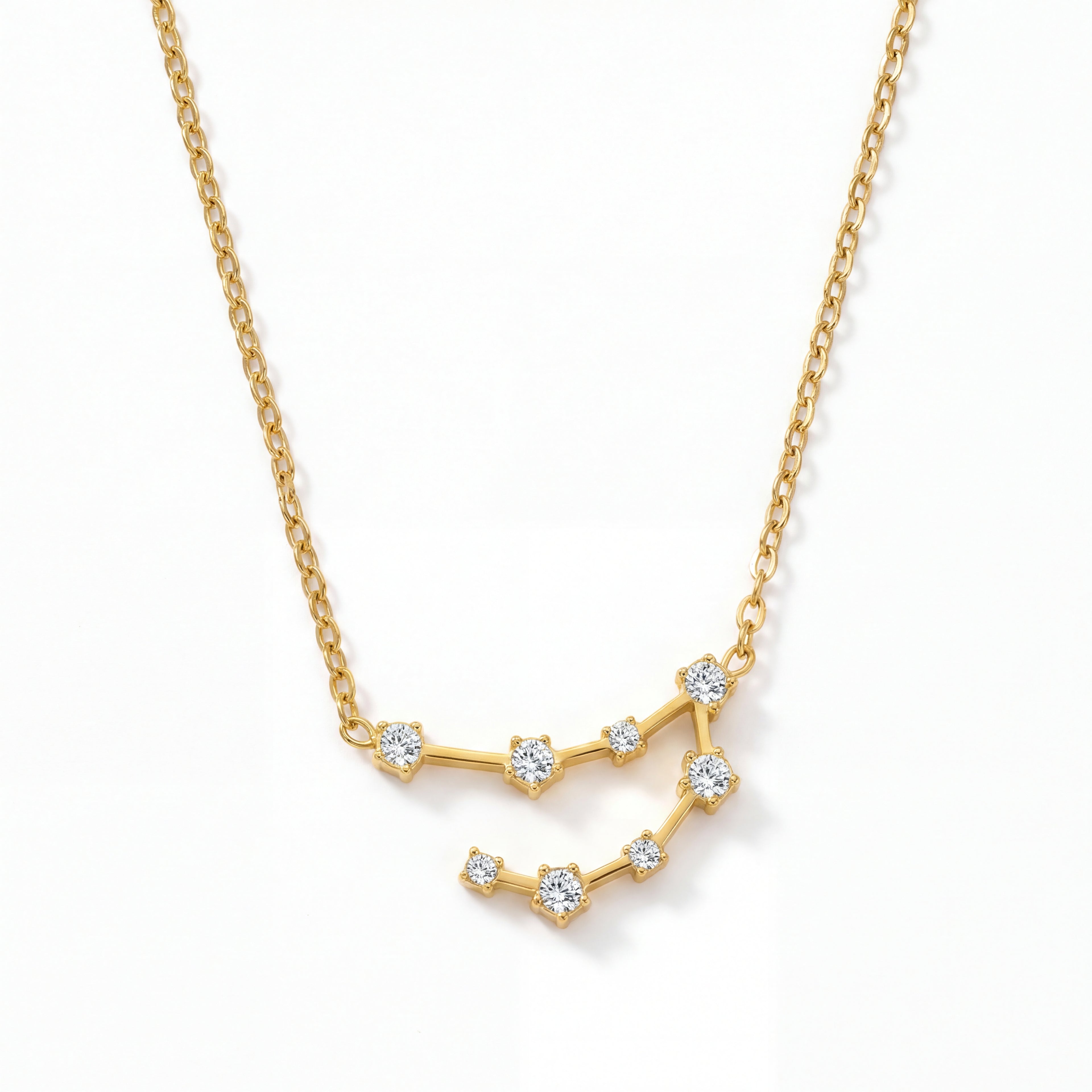 Celestine Halo Necklace