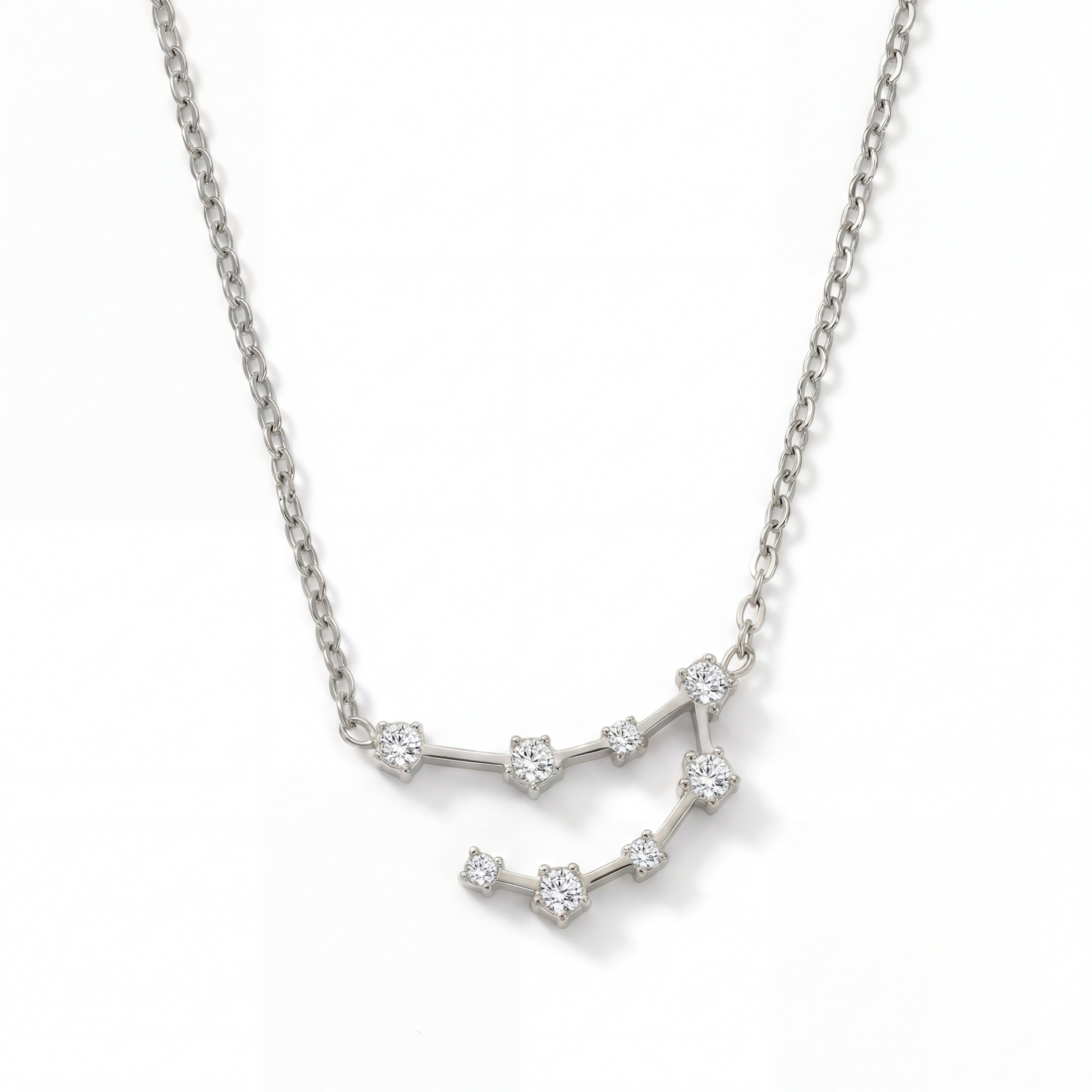 Celestine Halo Necklace