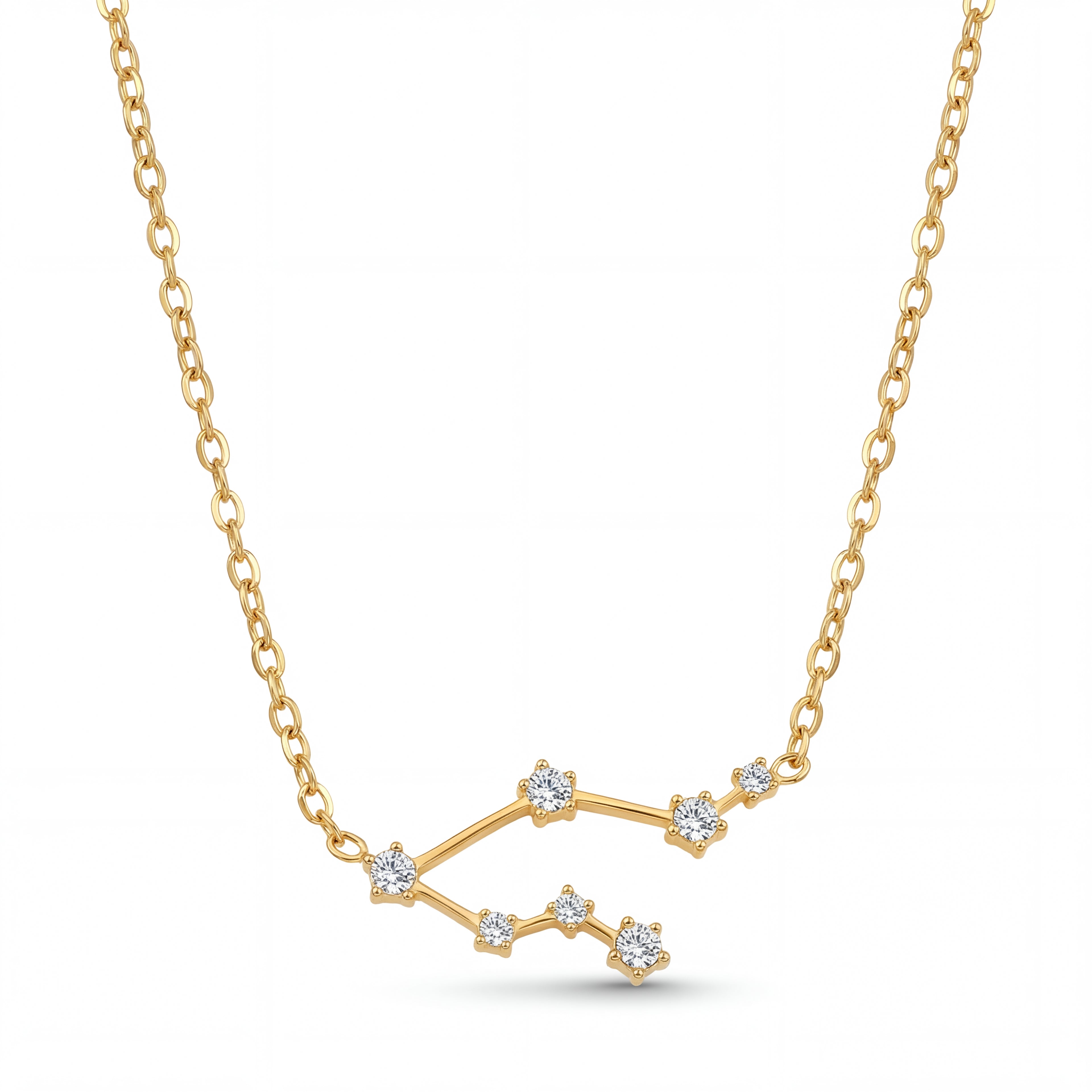 Celestine Halo Necklace