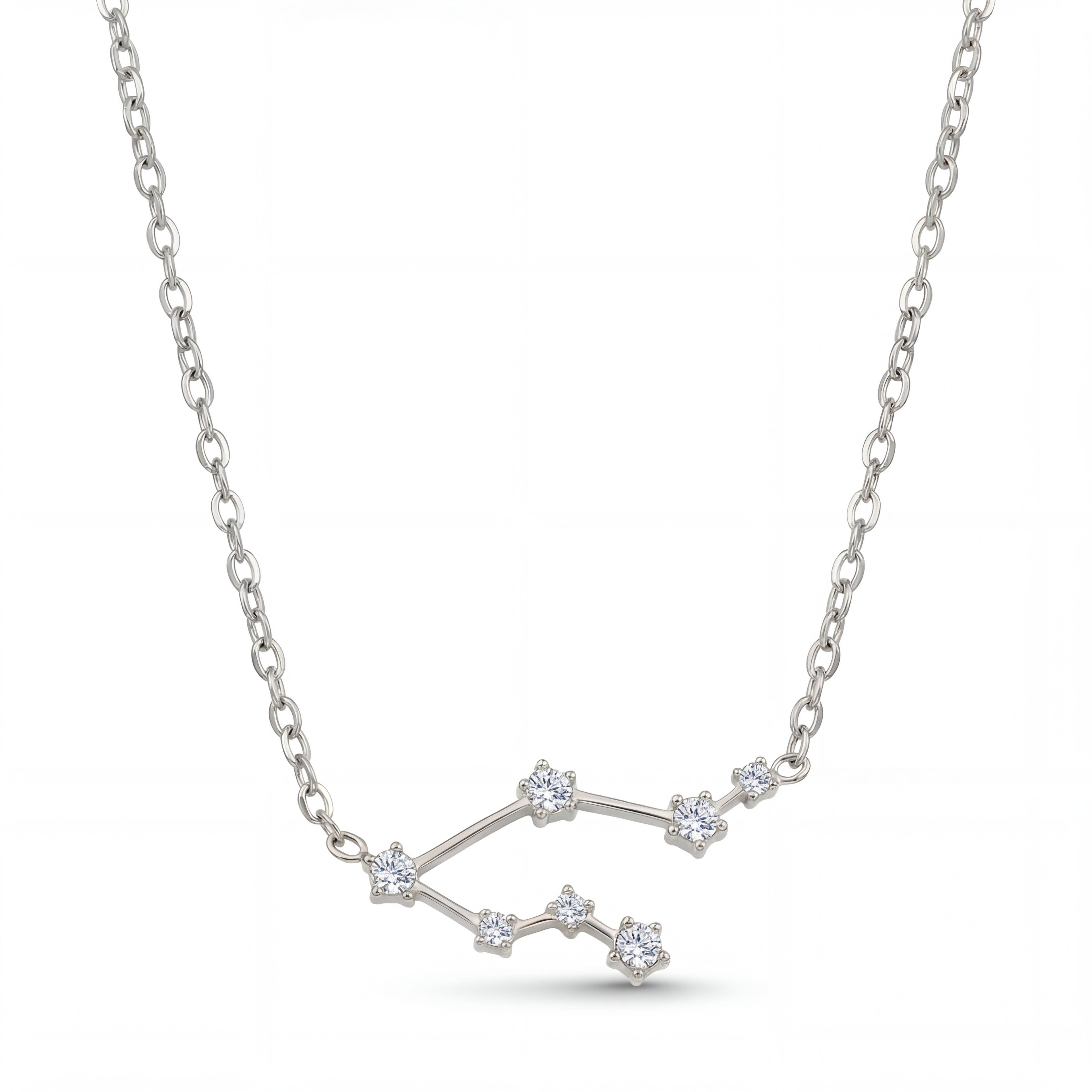 Celestine Halo Necklace