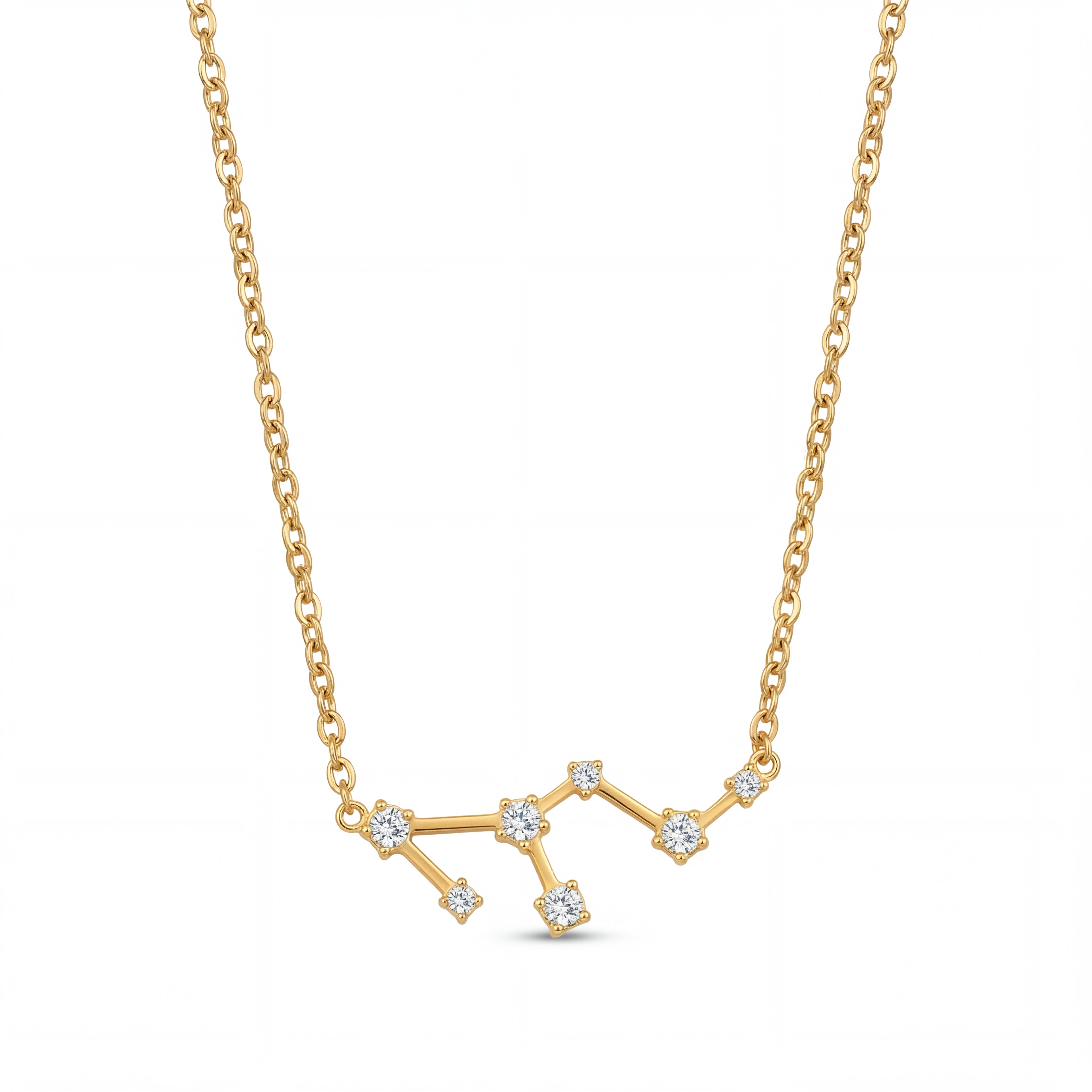 Celestine Halo Necklace