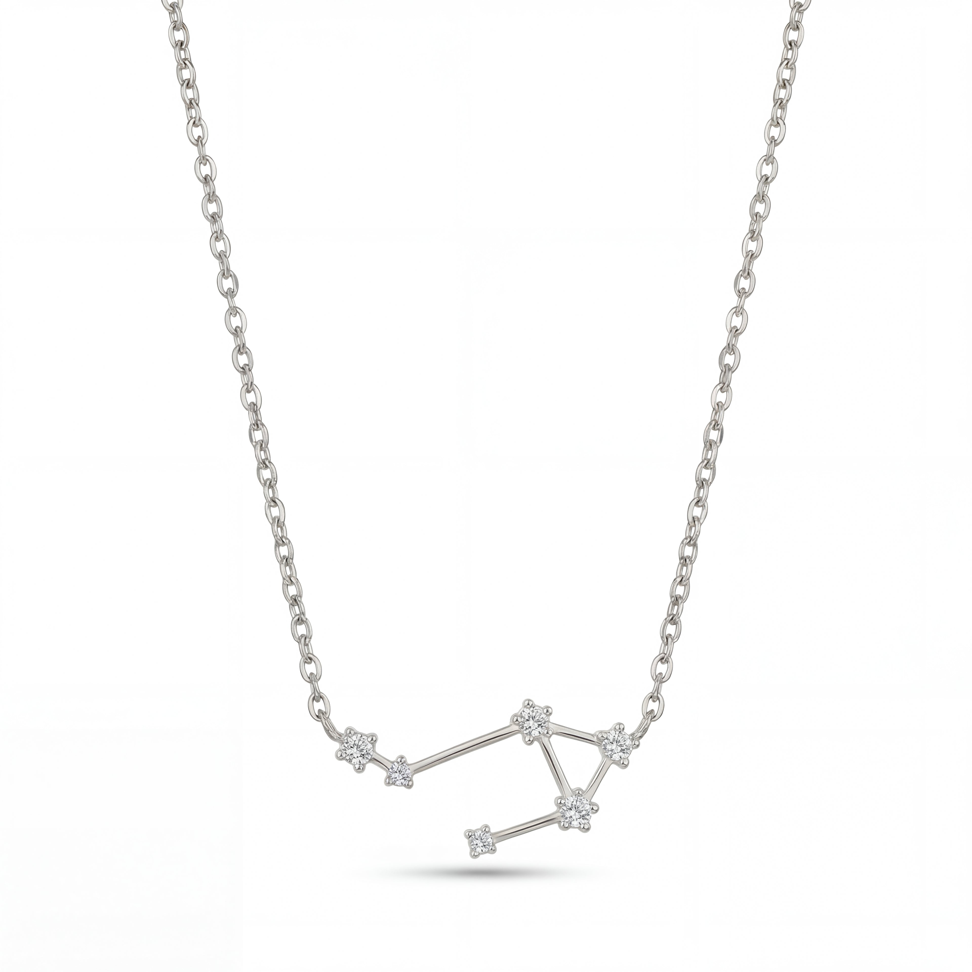 Celestine Halo Necklace