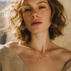 Celestine Halo Necklace