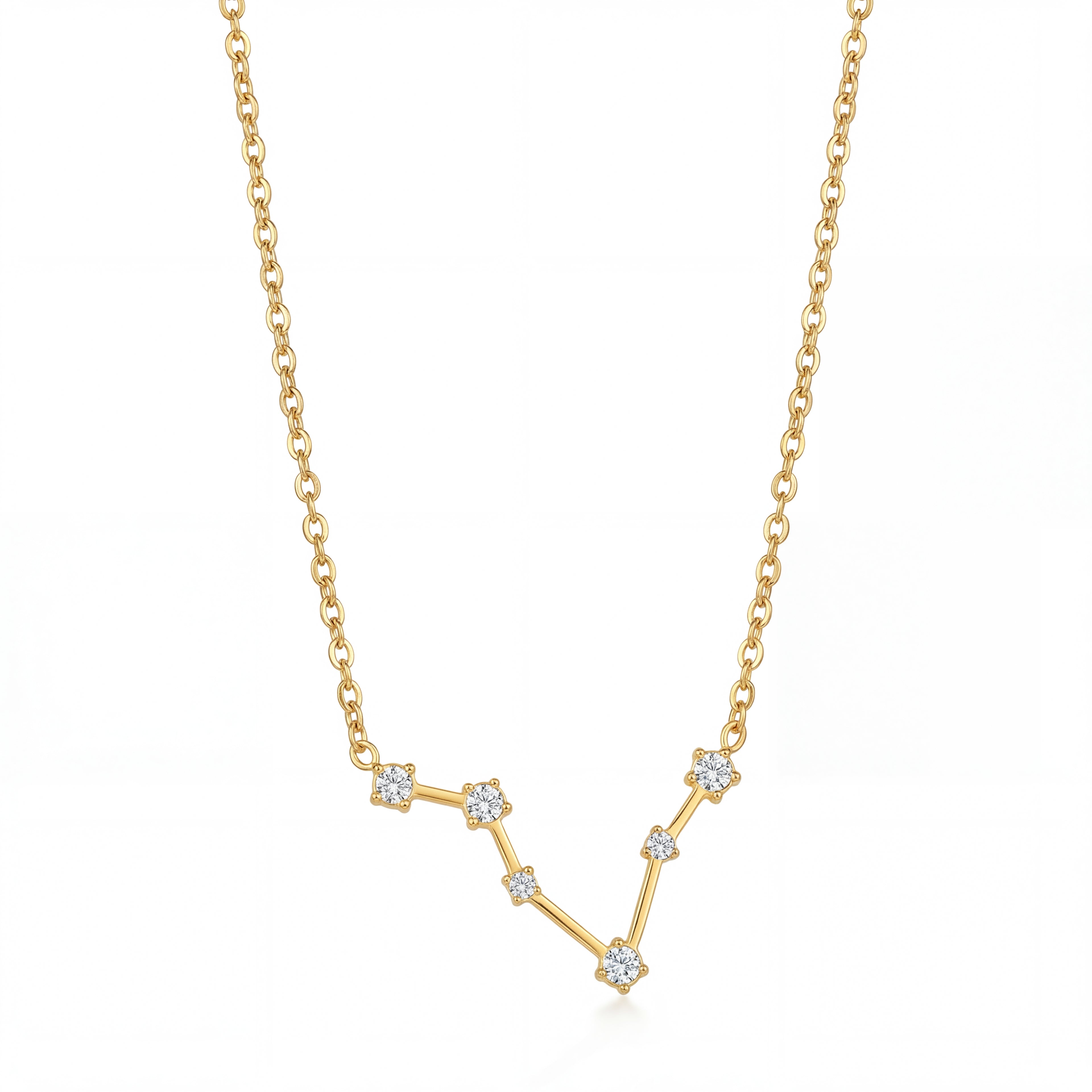 Celestine Halo Necklace