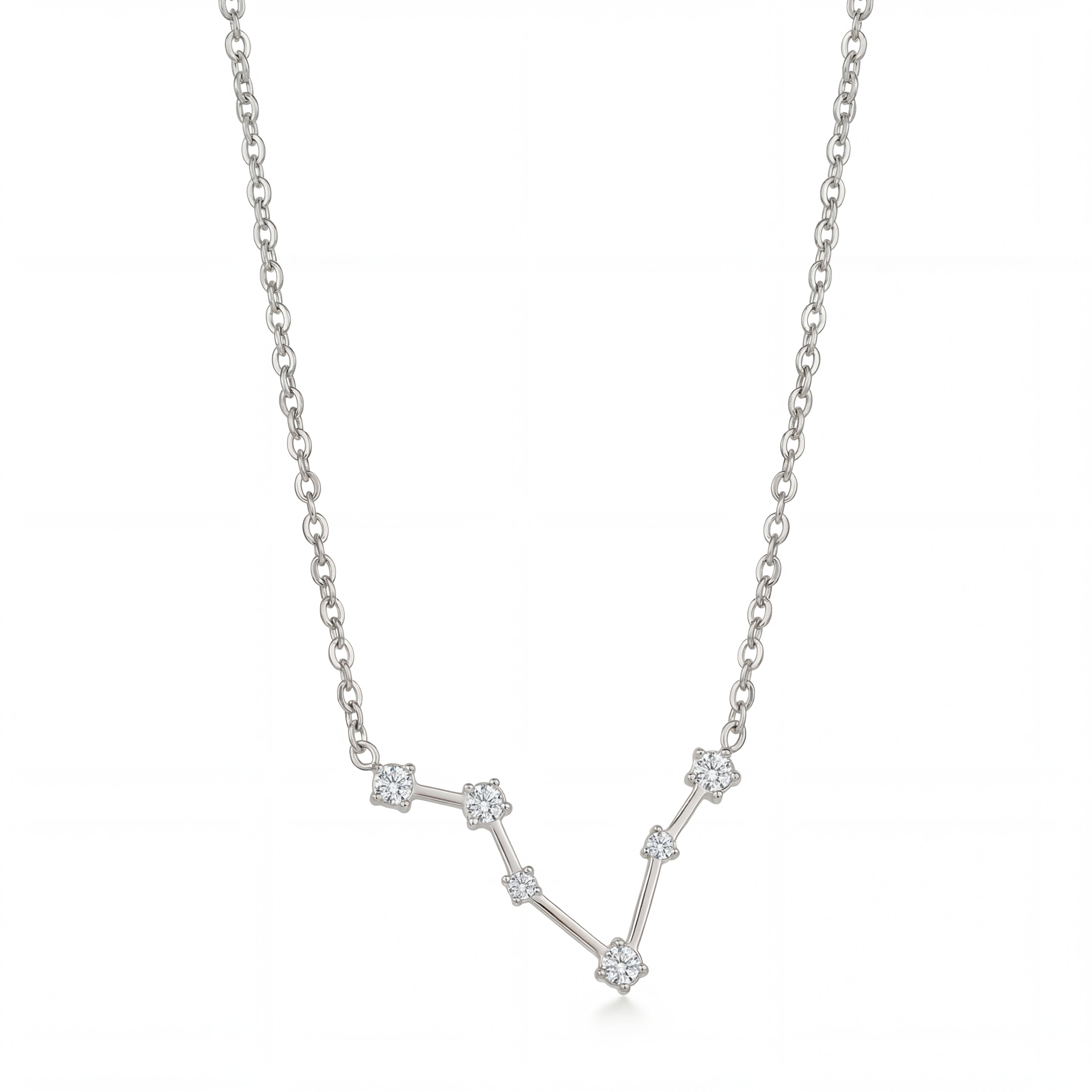 Celestine Halo Necklace