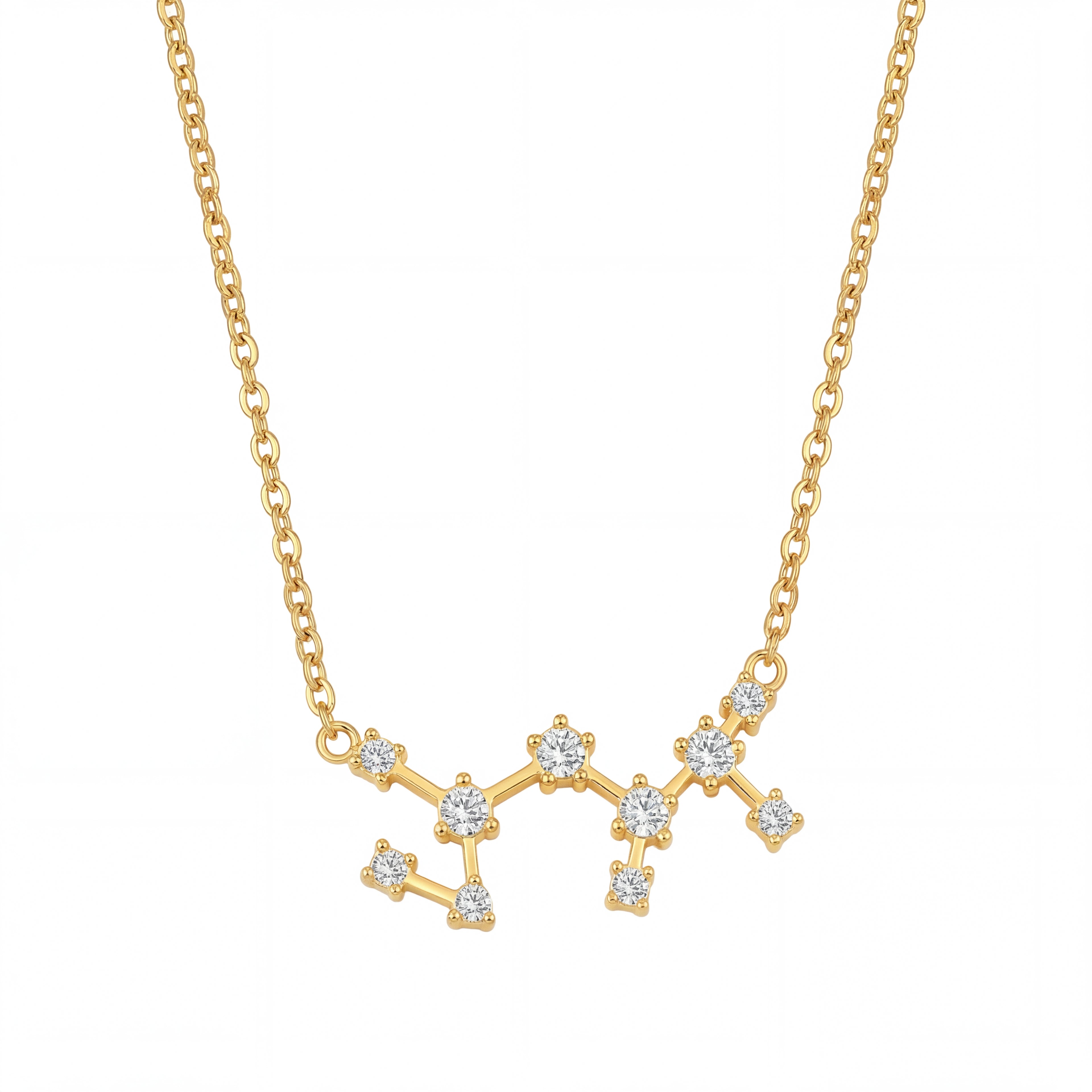 Celestine Halo Necklace