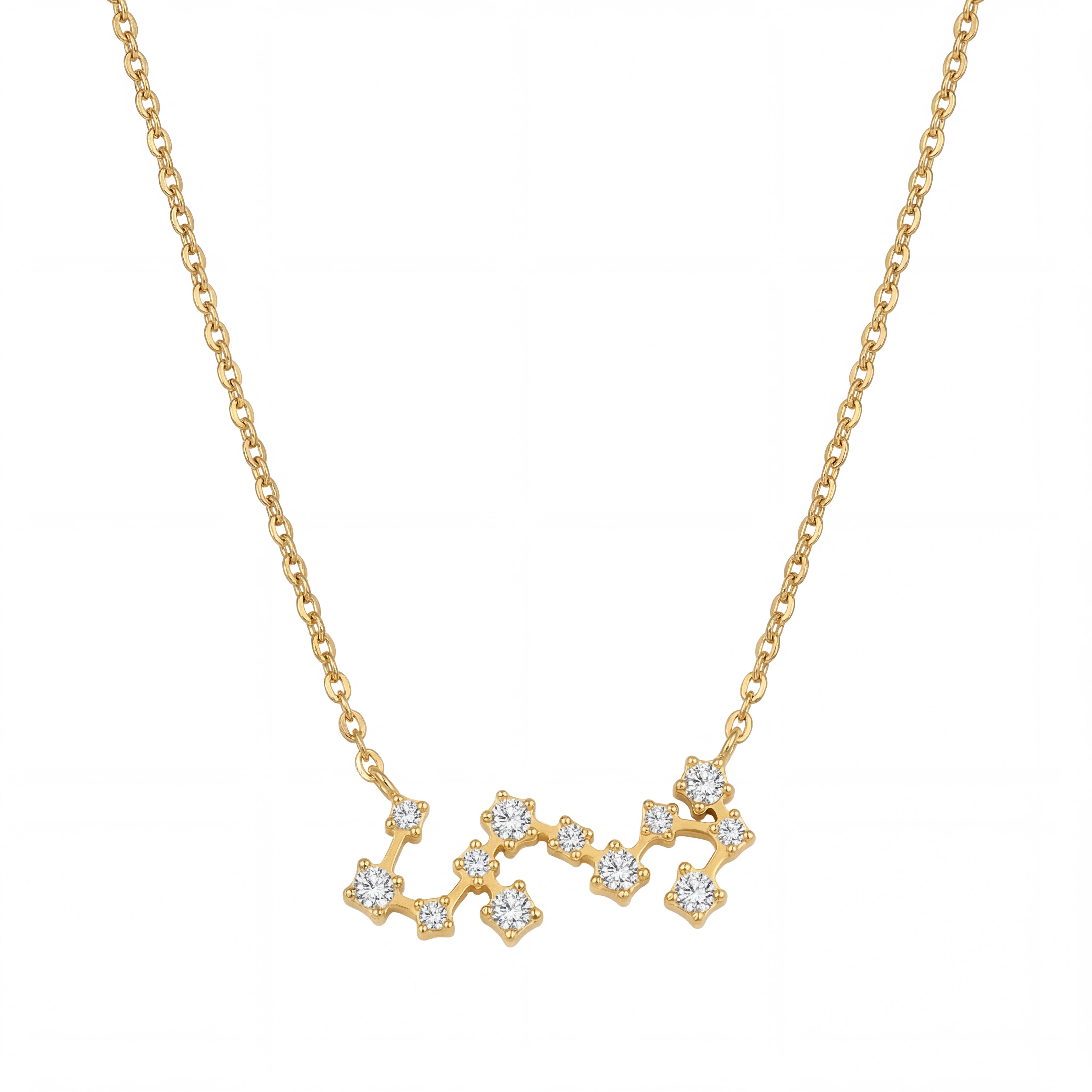 Celestine Halo Necklace