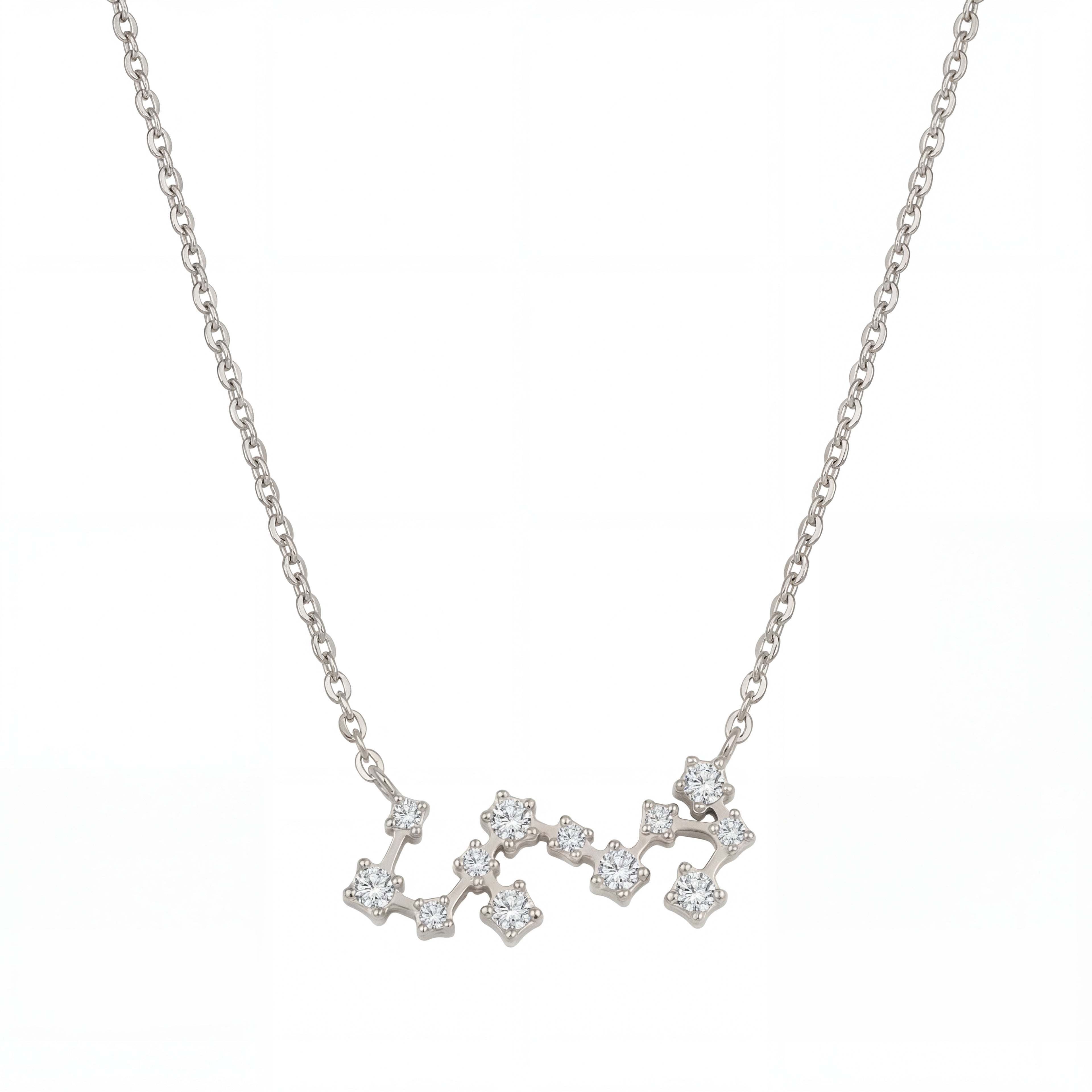 Celestine Halo Necklace