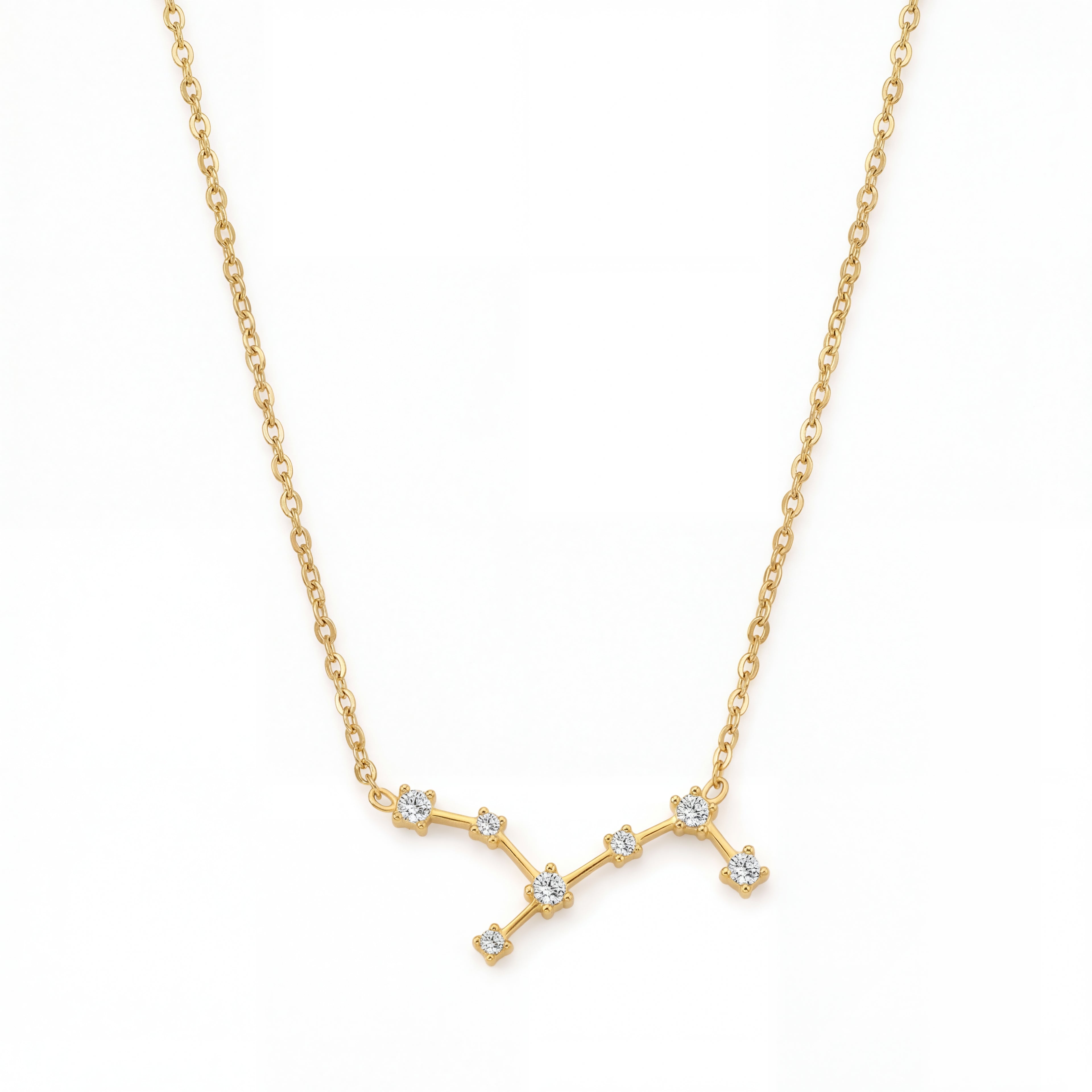 Celestine Halo Necklace