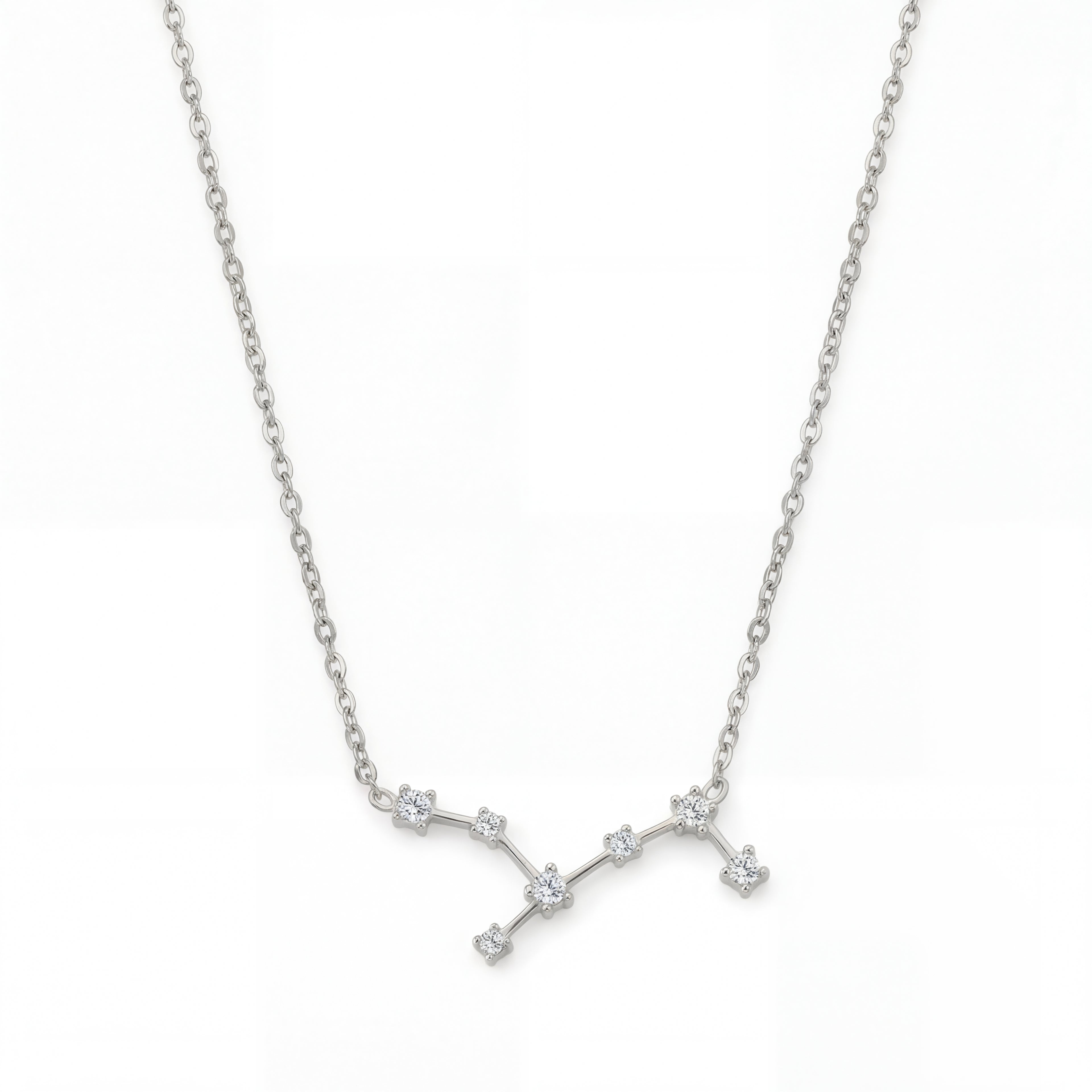 Celestine Halo Necklace